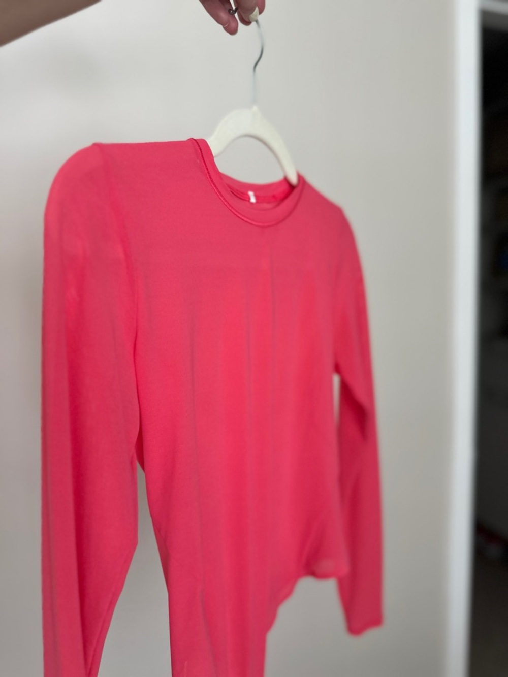 Lululemon Wundermost Nulu Mesh Long-Sleeve Crewneck Bodysuit - Picture 11 of 13